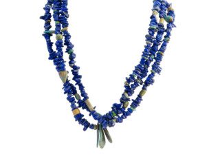 Indianen ketting van lapis lazuli en turkoois