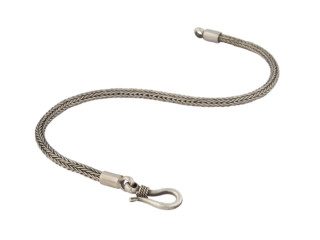 Balinese zilveren armband met slangenschakel