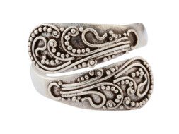 Zilveren ring met Jawan design uit Bali